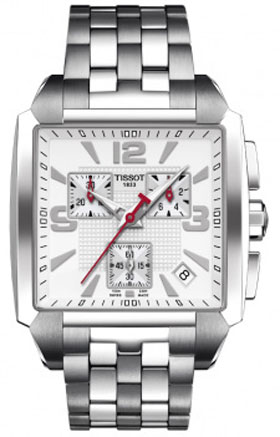 Réplique Tissot Quadrato Chronograph hommes montre T005.517.11.277.00