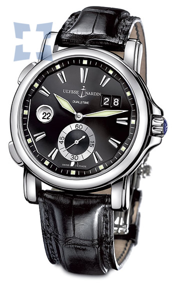 Réplique Ulysse Nardin Dual Time 42 mm hommes montre 243-55-92
