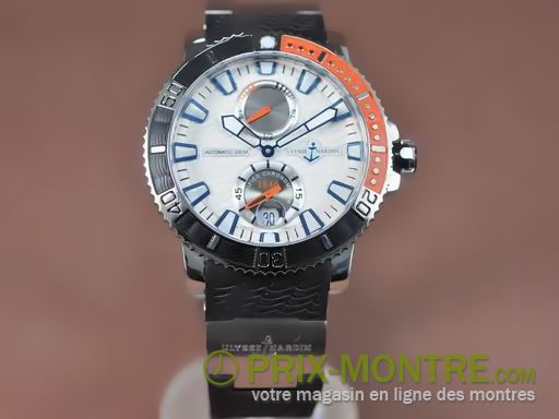Ulysse Nardin Montres SS Maxi Marine Diver / Surf Silver RU-A 23J