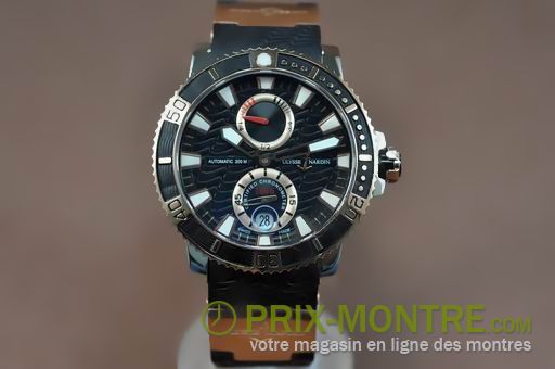 Ulysse Nardin Montres Maxi Marine RG TT Diver / Surf RU Black A-23