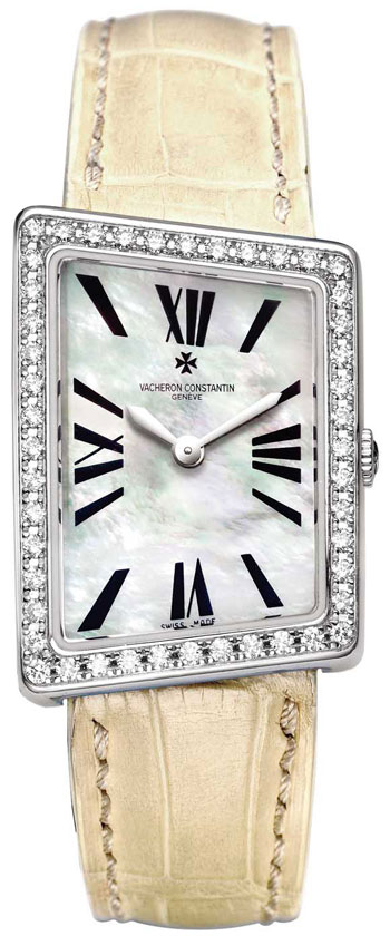 Réplique Vacheron Constantin Asymmetrique Montre femme 25521.000G-9113 Réplique Vacheron Constantin Asymmetrique Montre femme 25521.000G-9113
