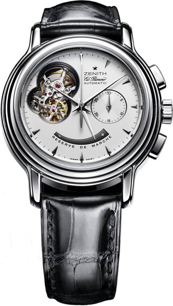 Réplique Zenith Chronomaster T Open hommes montre 03.0240.4021.01.C495