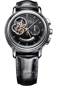 Réplique Zenith Chronomaster T Open hommes montre 03.0240.4021.21.C495
