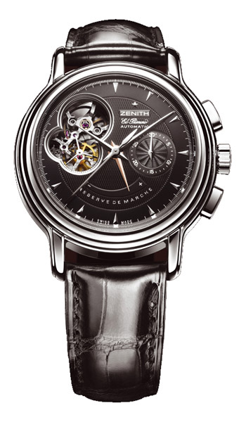 Réplique Zenith Chronomaster T Open hommes montre 03.0240.4021.22.C495