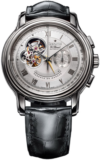 Réplique Zenith Chronomaster XXT Open hommes montre 03.1260.4021.02.C505