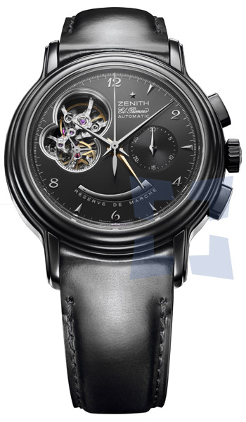 Réplique Zenith Chronomaster T Open hommes montre 03.0240.4021.95.C614