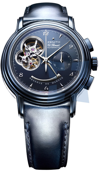 Réplique Zenith Chronomaster T Open hommes montre 03.0240.4021.97.C618