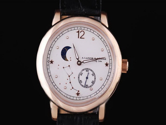 A.Lange&Sohne Rose Gold Case Montre