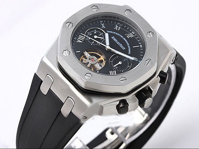 Audemars Piguet Black Dial and White Marking Montre