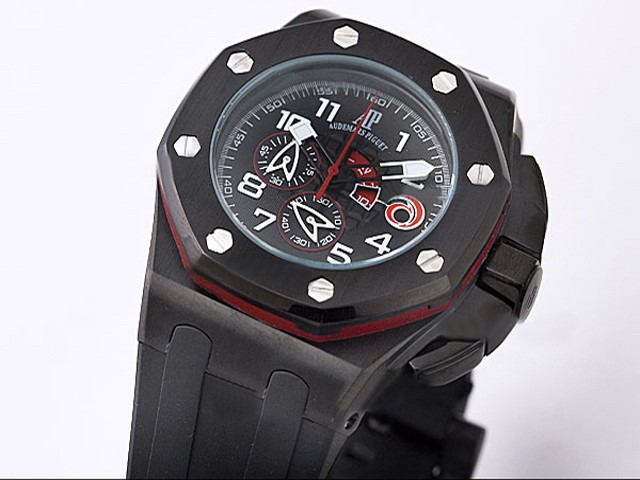 Audemars Piguet PVD Case and Black Dial Montre