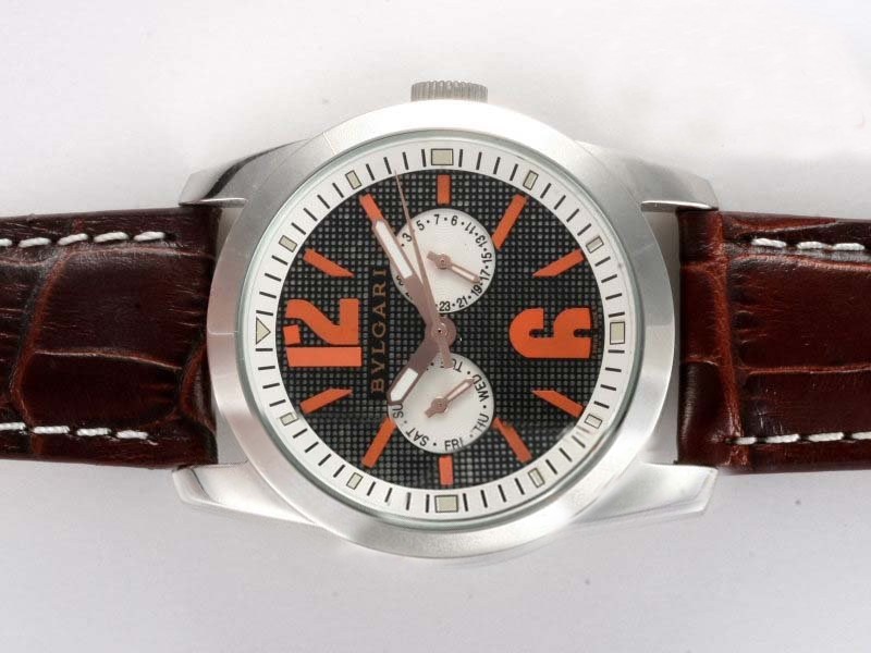 Bvlgari Black Fibre Dial Montre