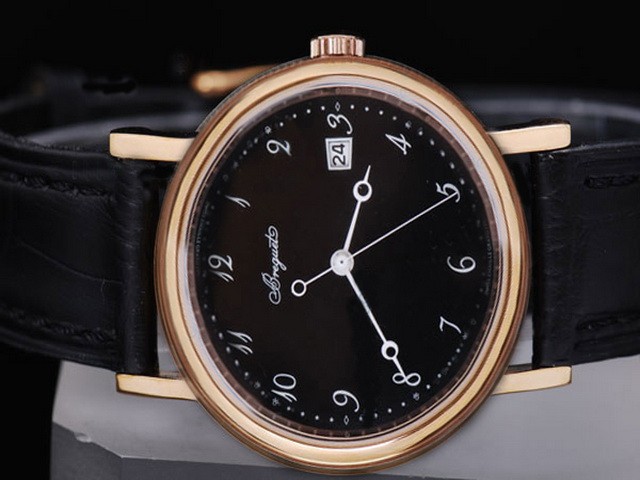 Breguet Black Dial Montre