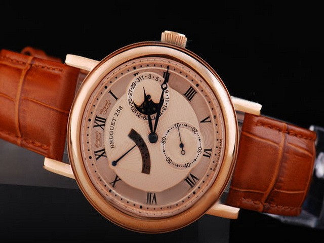 Breguet Rose Gold Case with Rose Dial Montre
