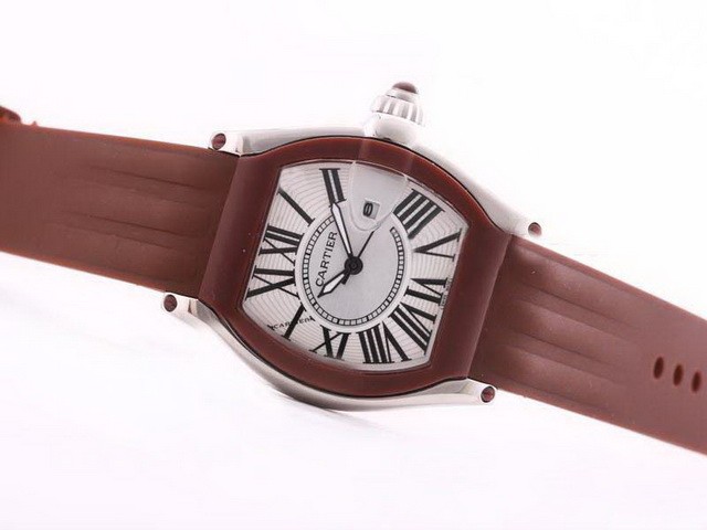 Cartier Roadster Brown Strap-Lady Size Montre