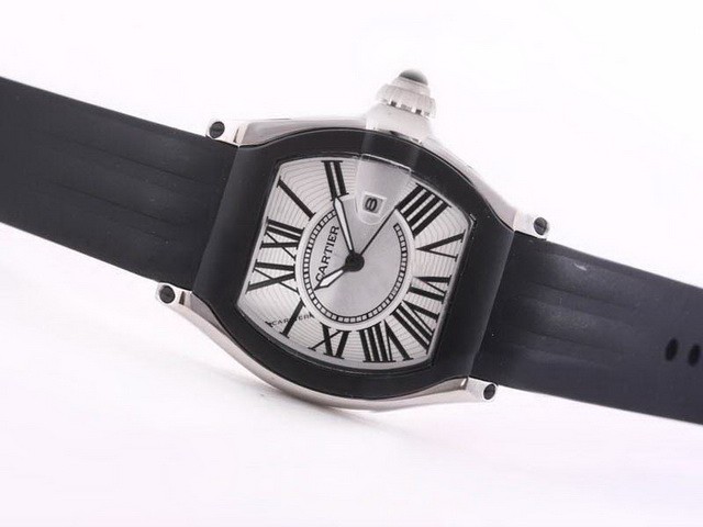 Cartier Roadster Black Strap-Lady Size Montre