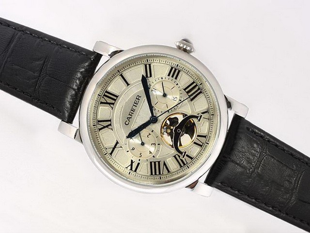 Cartier Ballon Bleu De Black Dial Montre
