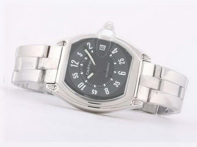 Cartier Roadster Black Dial-Number Marking Montre