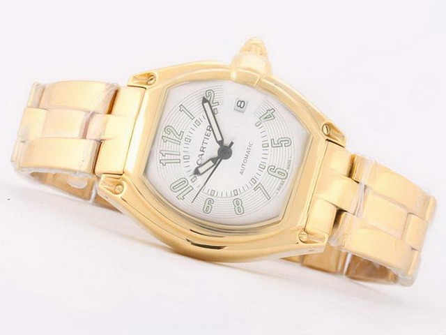 Cartier Roadster Black Dial-Roman Marking Montre