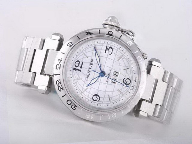 Cartier Pasha White Dial Montre
