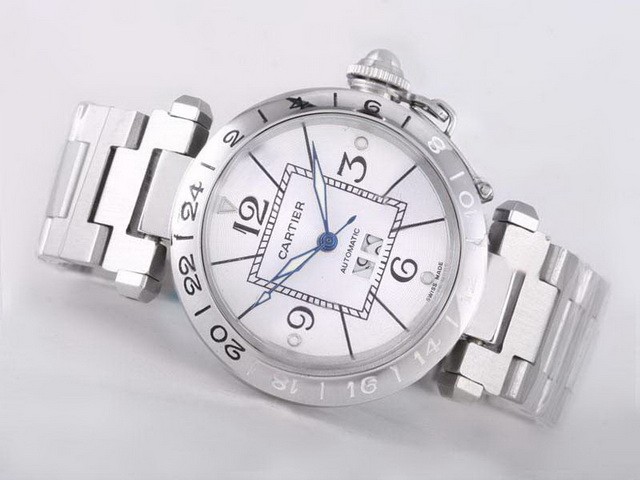 Cartier Pasha White Dial Montre