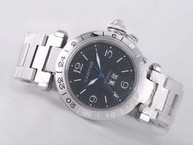Cartier Pasha Black Dial Montre