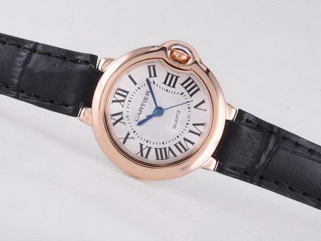 Cartier Ballon Bleu De White Dial-Lady Size Montre