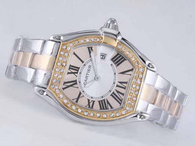 Cartier Roadster Beige Dial-Lady Size Montre