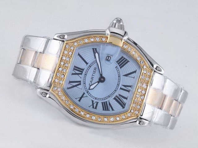 Cartier Roadster Blue Dial-Lady Size Montre