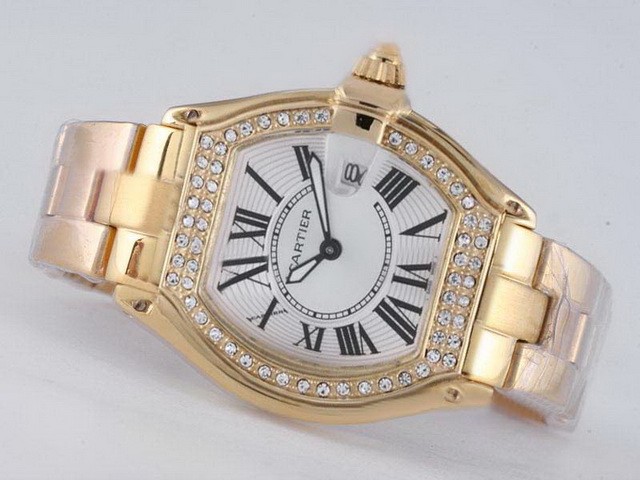 Cartier Roadster White Dial-Lady Size Montre