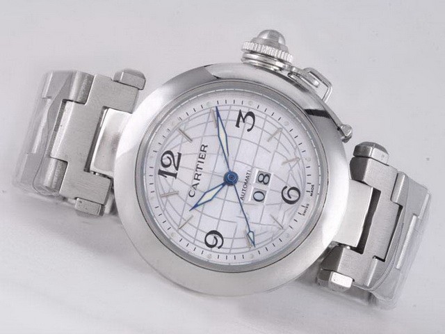 Cartier Pasha White Dial Montre