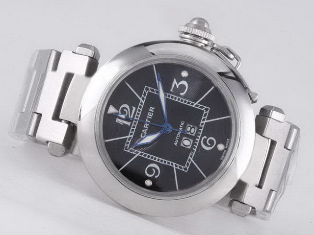 Cartier Pasha Black Dial Montre