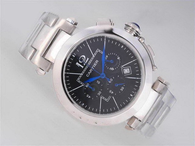 Cartier Pasha Black Dial Montre