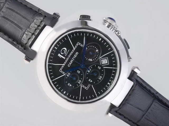 Cartier Pasha Black Dial Montre