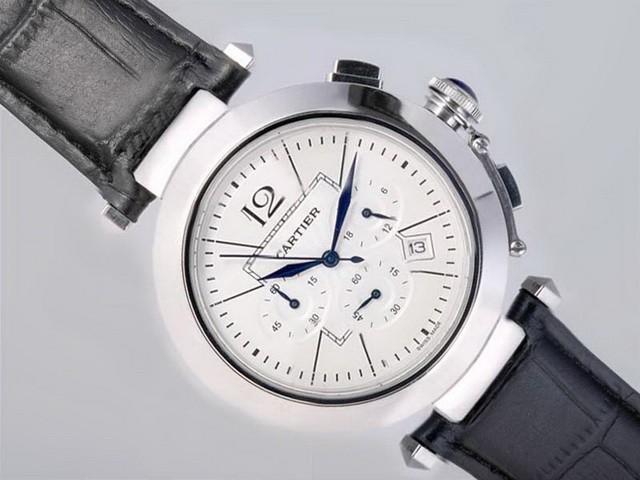 Cartier Pasha White Dial Montre