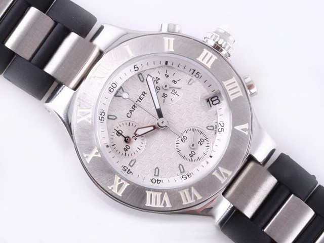 Cartier Pasha Black-Lady Size Montre