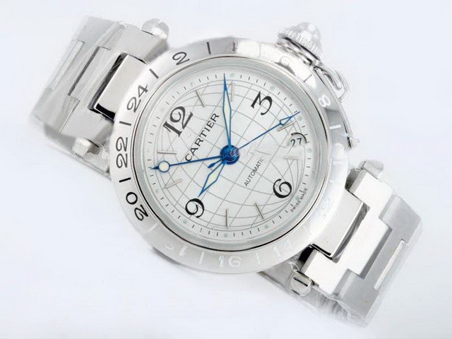 Cartier Pasha White Dial Montre