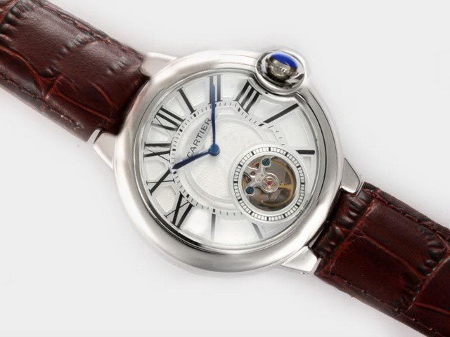 Cartier Ballon Bleu De White Dial Montre
