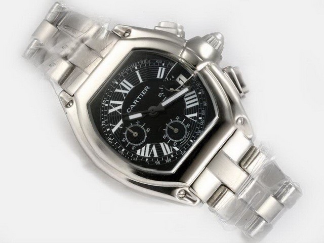 Cartier Roadster Black Dial Montre