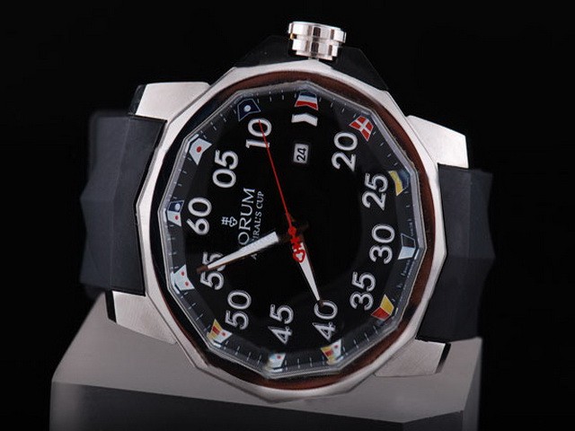 Corum Automatic Black With White Case Montre
