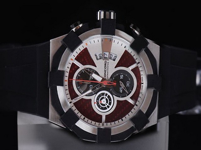 Concord Red Dial Montre Concord Red Dial Montre