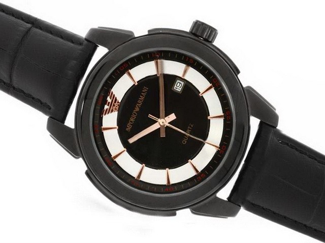 Emporio Armani Black Dial Montre