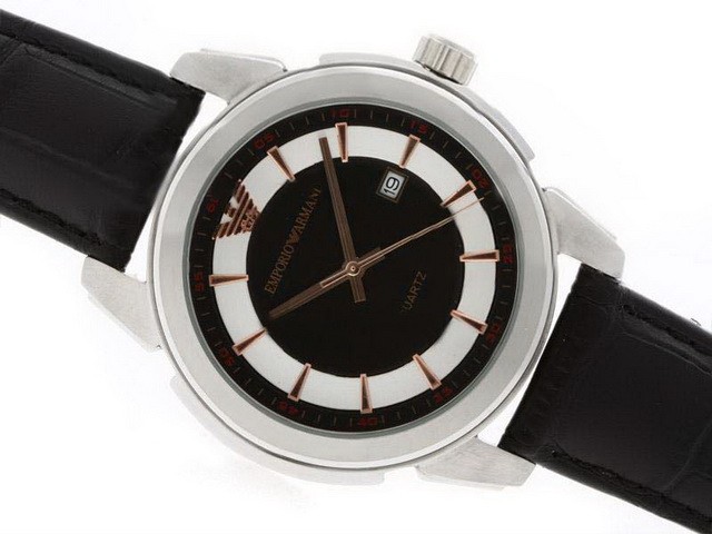 Emporio Armani Black Dial Montre