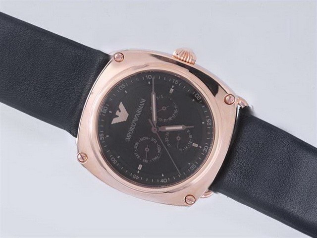 Emporio Armani Black Dial Montre