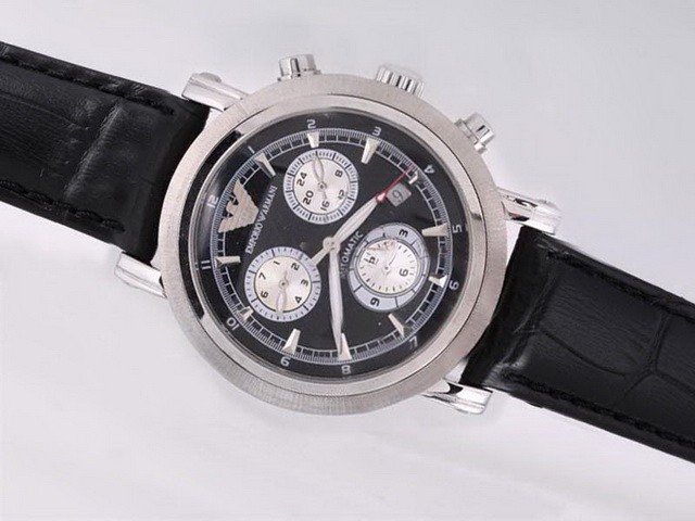 Emporio Armani Black Dial Montre