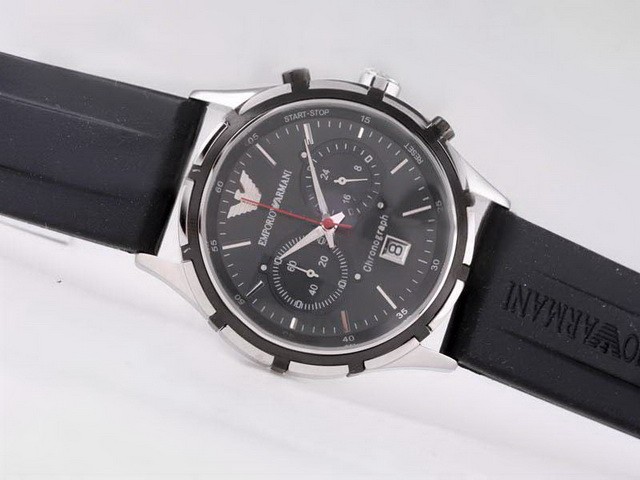 Emporio Armani Black Dial Montre