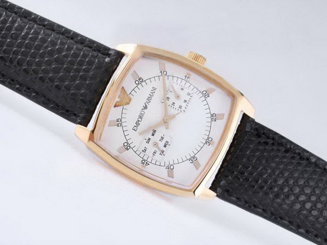 Emporio Armani Black Dial Montre