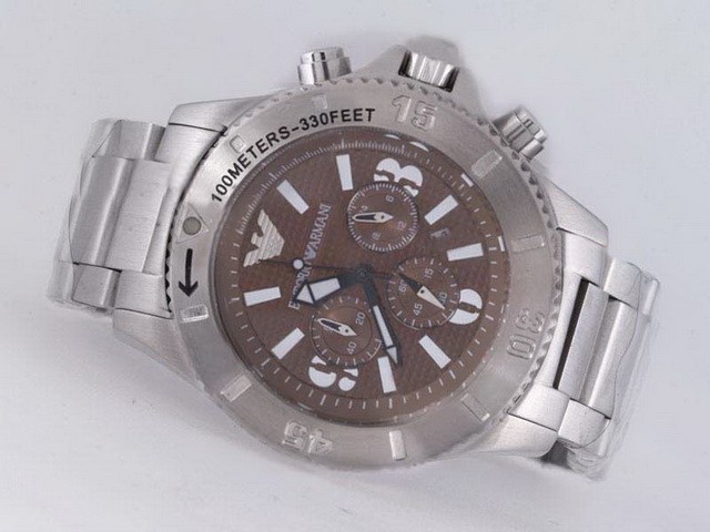 Emporio Armani Black Dial Montre