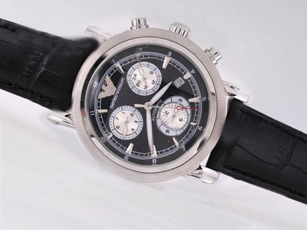 Emporio Armani Black Dial Montre