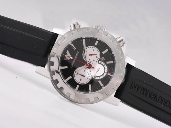 Emporio Armani Black Dial Montre