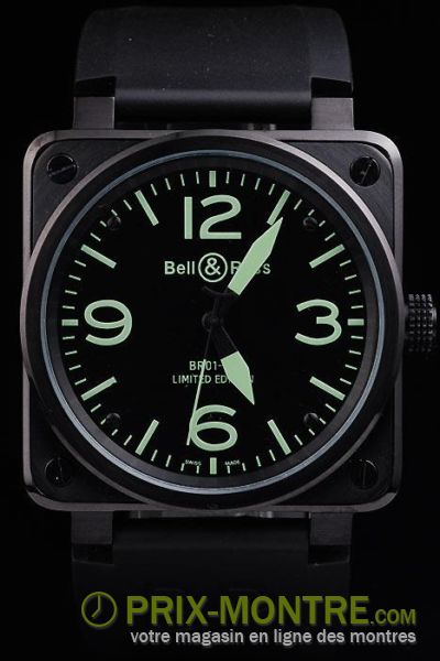 Bell & Ross BR01-92 Carbon-Vert-BR12